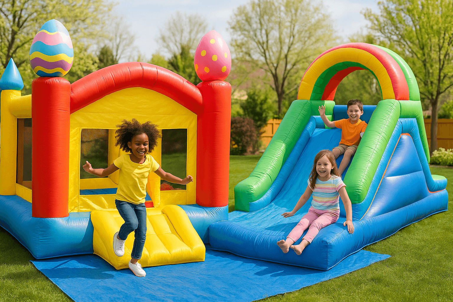 Graduation Party Rentals Baltimore: Best Inflatables for May & June Celebrations
