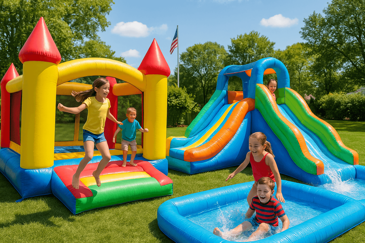 Baltimore Inflatable Rentals for Memorial Day & Spring Parties: Outdoor Ideas for May Events