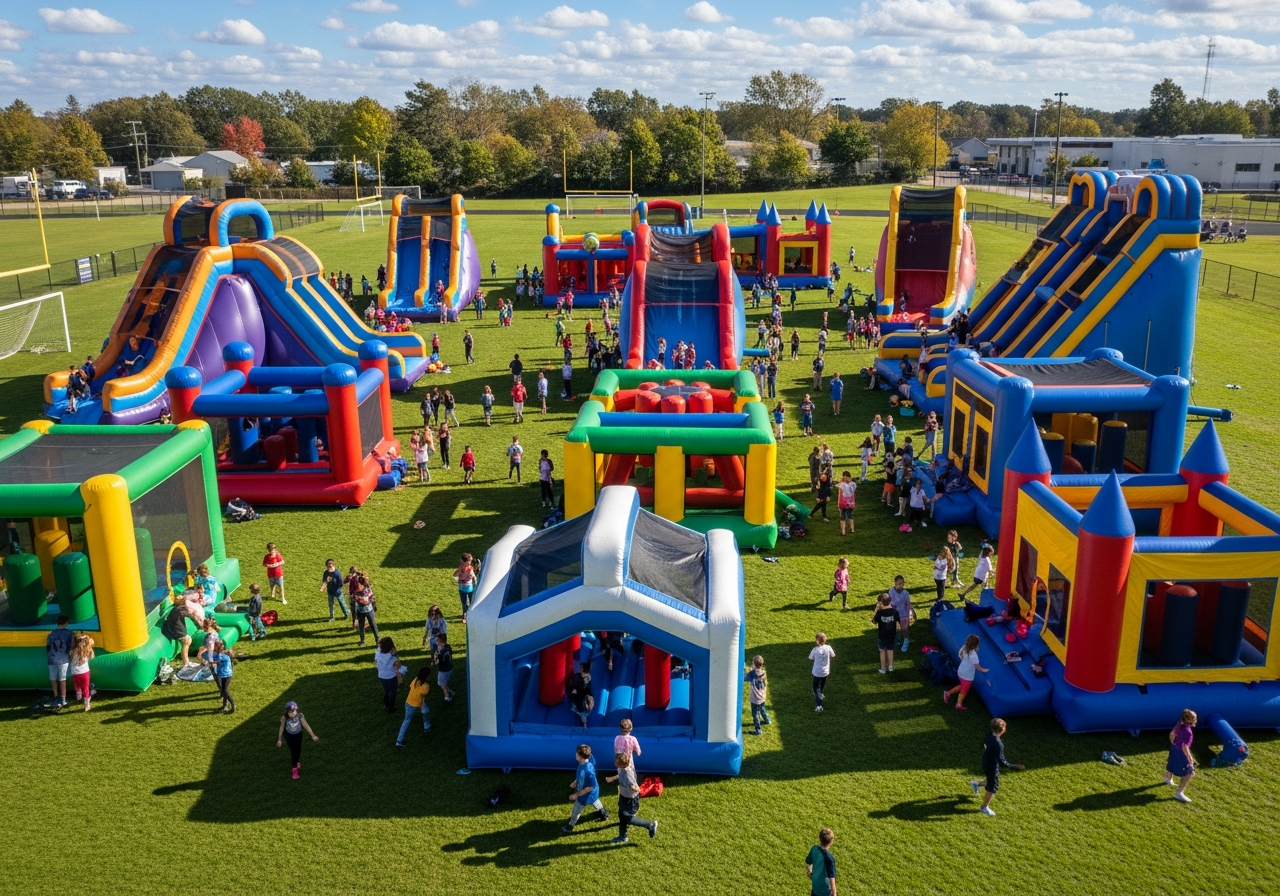 Best Inflatable Rentals for Maryland School Field Days: Age-Group Picks + Crowd-Flow Planning (PTO Checklist)