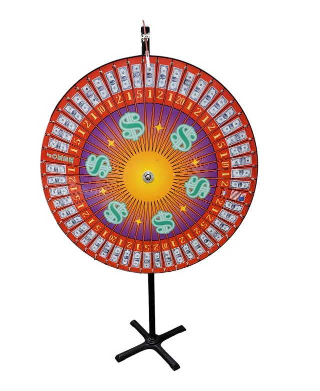 48" Money Wheel Rental – Large Carnival Prize Wheel