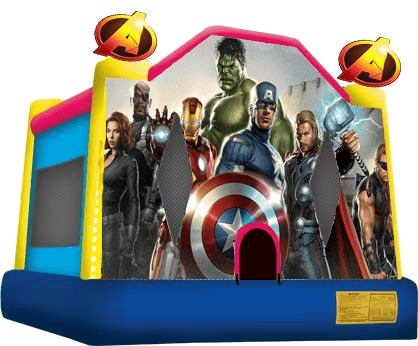 Avengers Inflatable Moonbounce #2