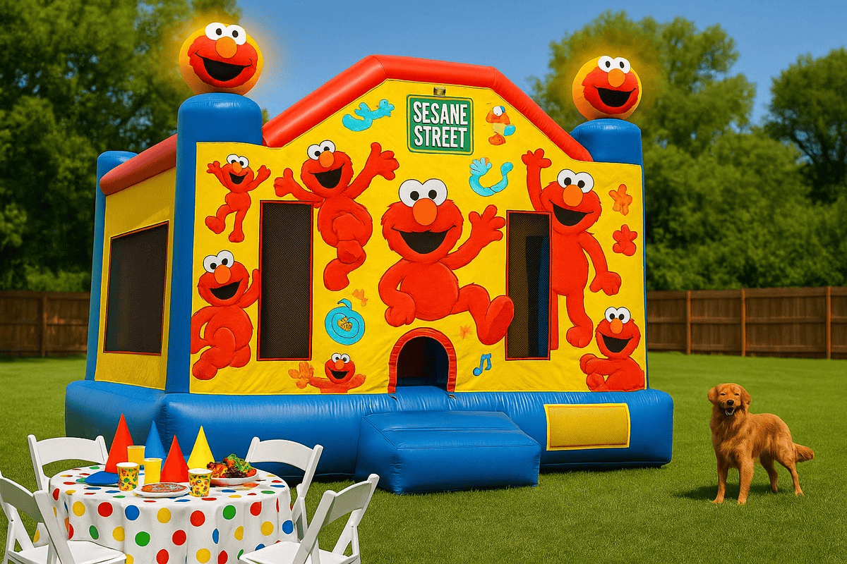 Sesame Street Moonbounce #82