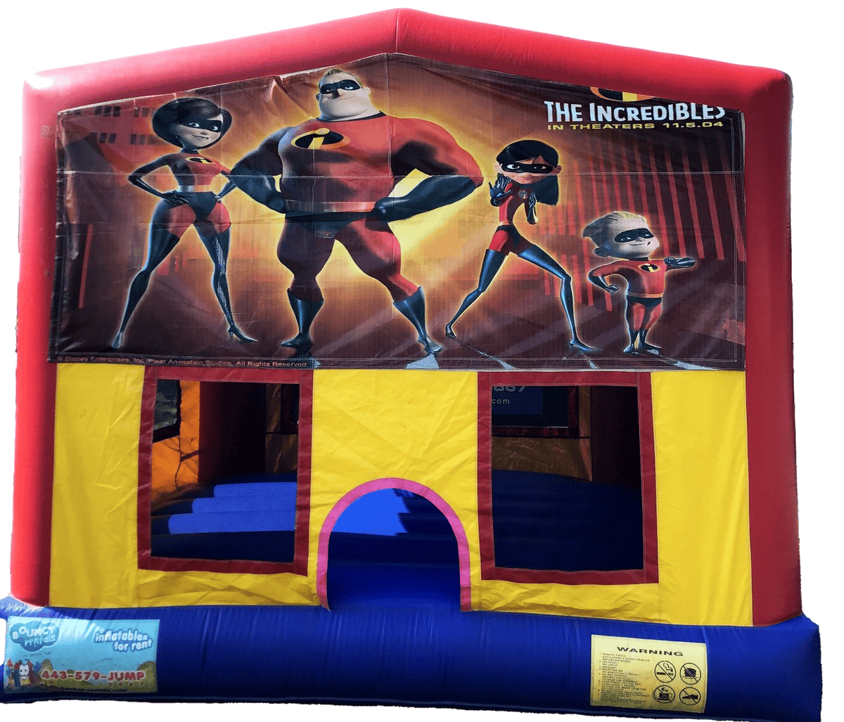 The Incredibles Themed Moonbounce #93/94/904