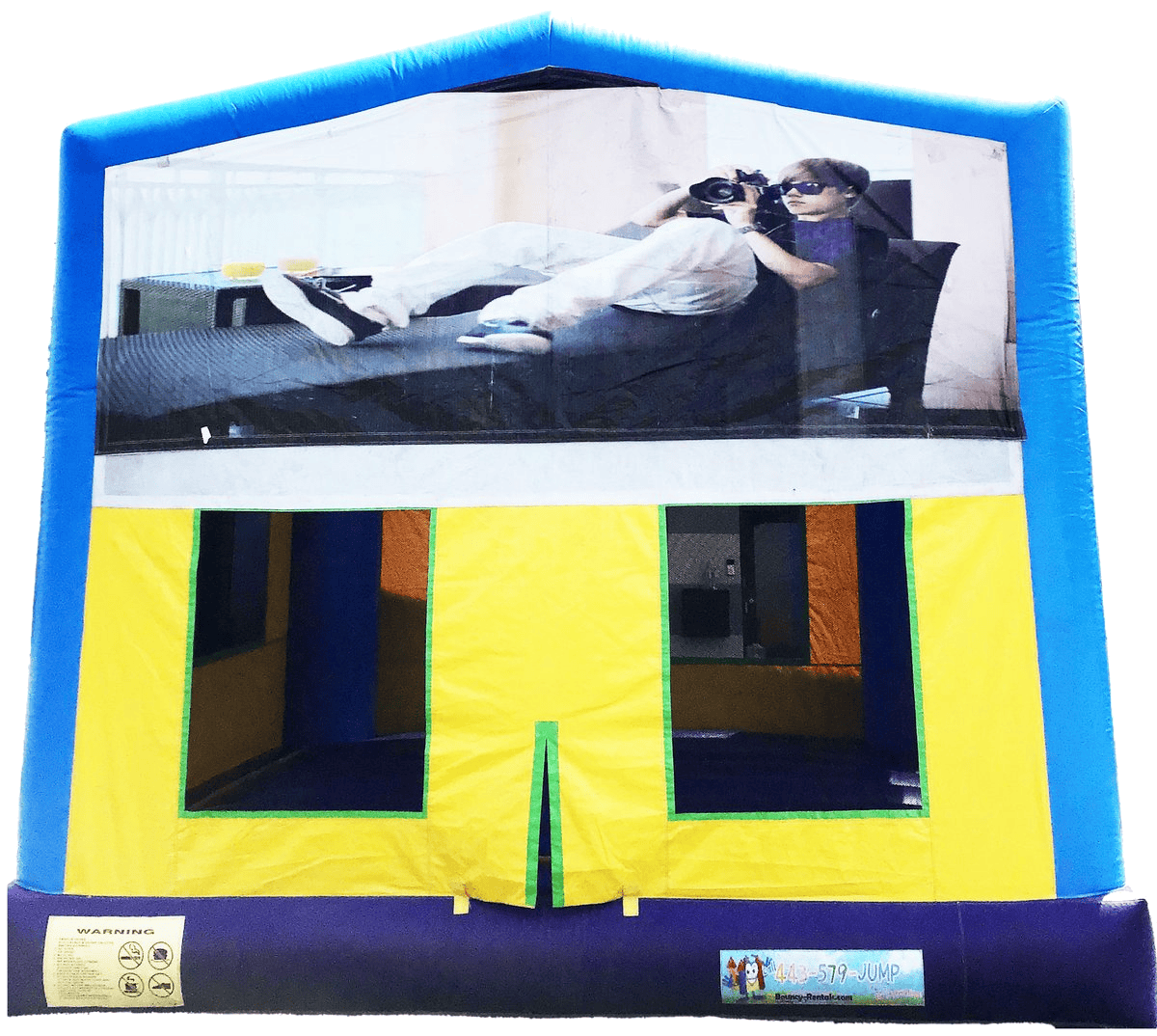 Justin Bieber Blue Themed Bounce #5