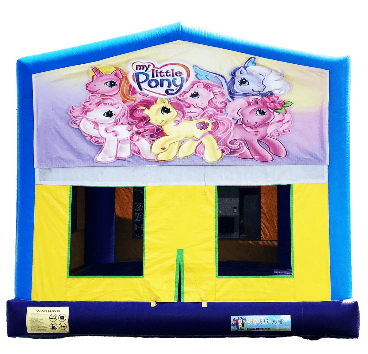 Ponny Themed Blue Themed Bounce #5