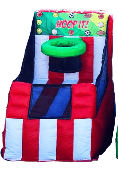 Hoop It! Inflatable Basketball Challenge