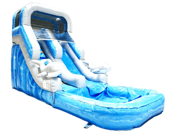  Mini Dolphin Water Slide #W32