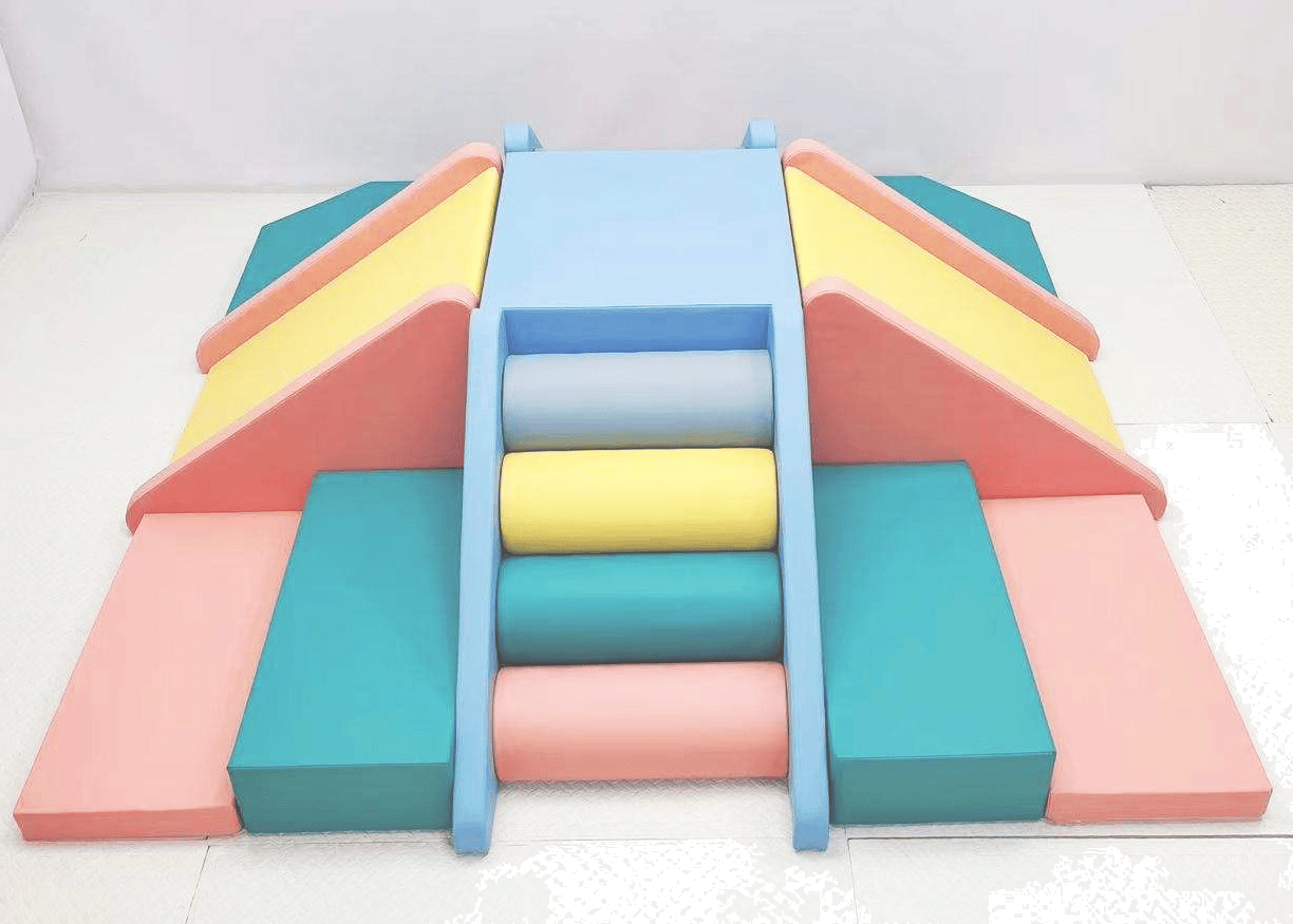 Rainbow Adventure Soft Play Kit (16.5ft x 16.5ft)- MEDIUM