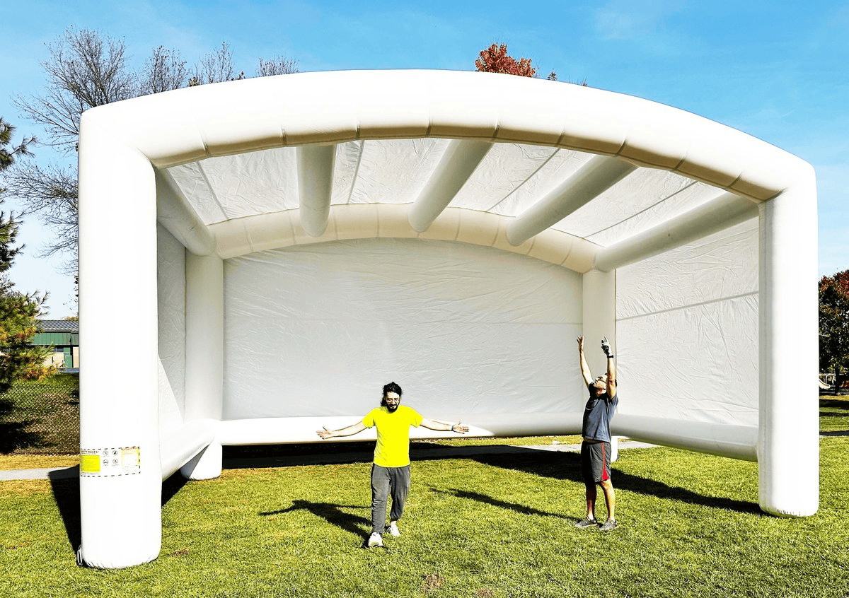 Airtight Inflatable Tent (26 ft L x 20 ft W x 16.5 ft H)