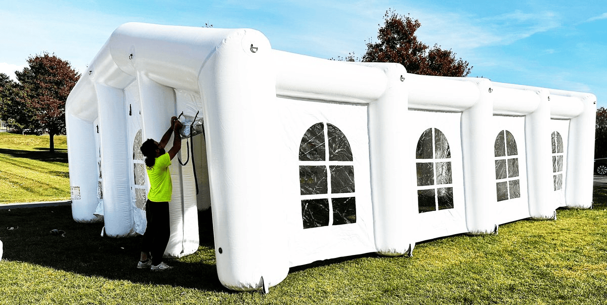 Huge Luxury Inflatable Event Tent (33 ft L x 23 ft W x 11.5 ft H)
