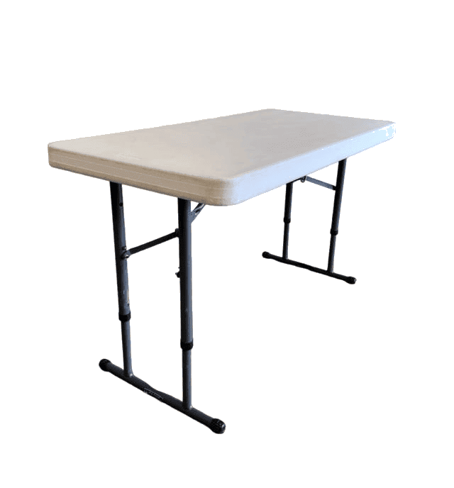 Table 4ft Plastic Top Rectangular