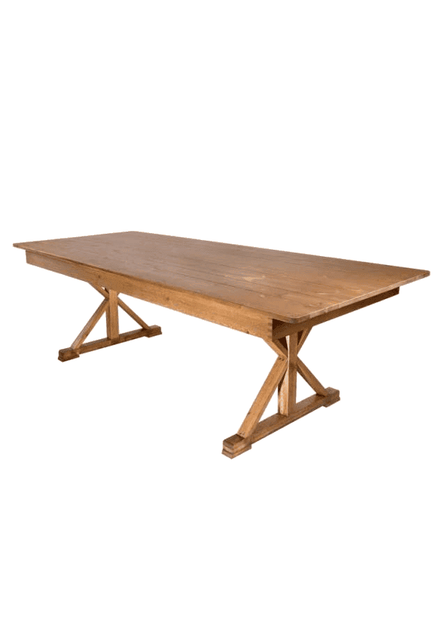 Farmhouse Table 96x40 Chestnut