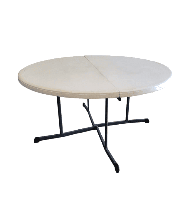 Plastic Table 60 inch Round Folding