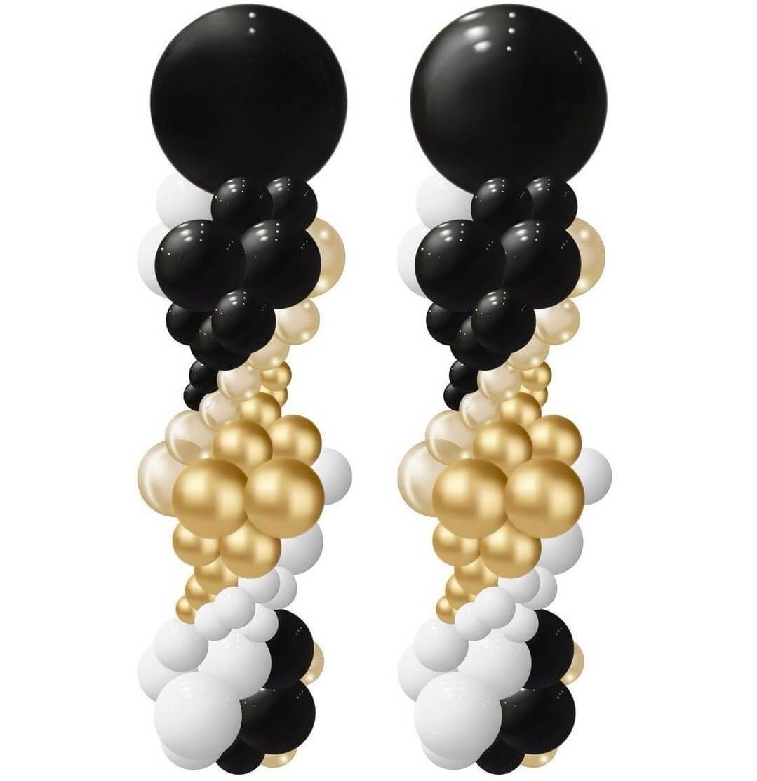 7.5 ft Party Column with Starburst Accents