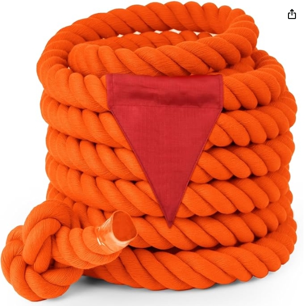 Tug of War Rope  Orange 40FT
