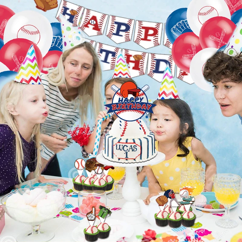Baseball Birthday Party Decorations Supplies for B