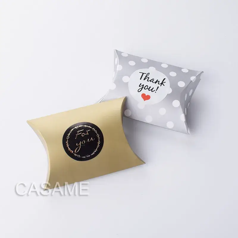 50pcs Favor candy Box bag New craft paper Pillow S