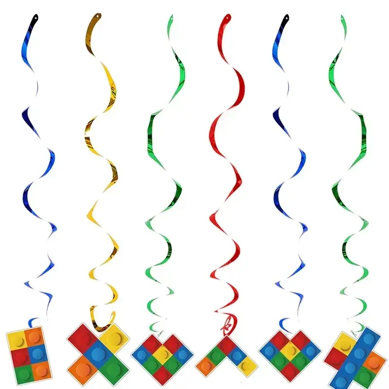 6pcs spiral