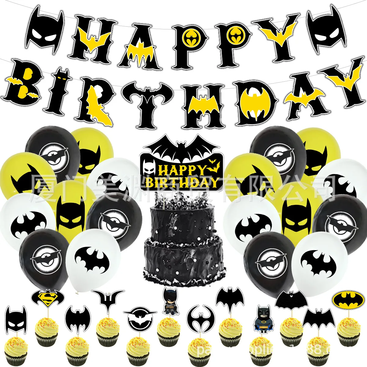 Hot Dark Knight Hero themed children's new birthda