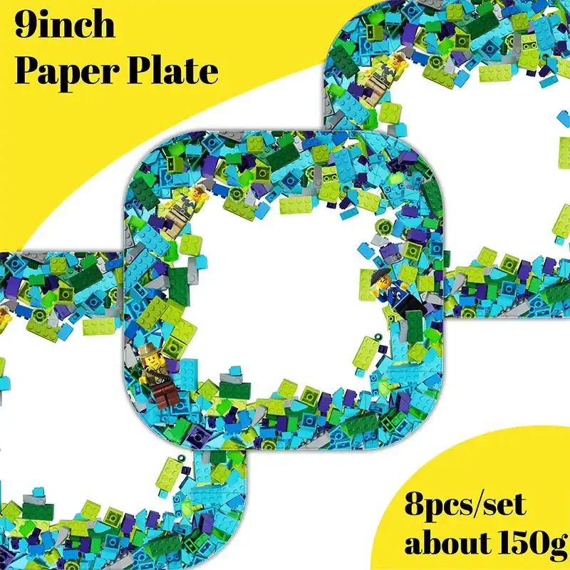 Plate 9inch - 8pcs