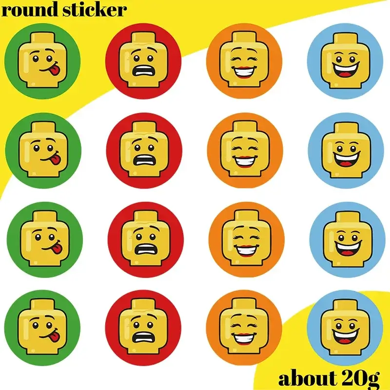Round label 5CM35Pcs
