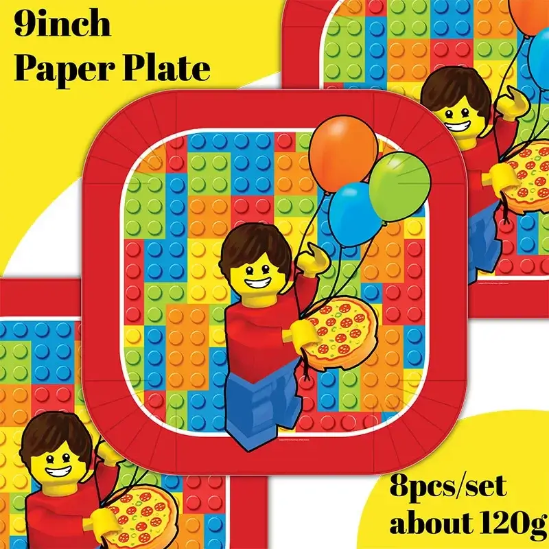 Plate 9inch - 8pcs