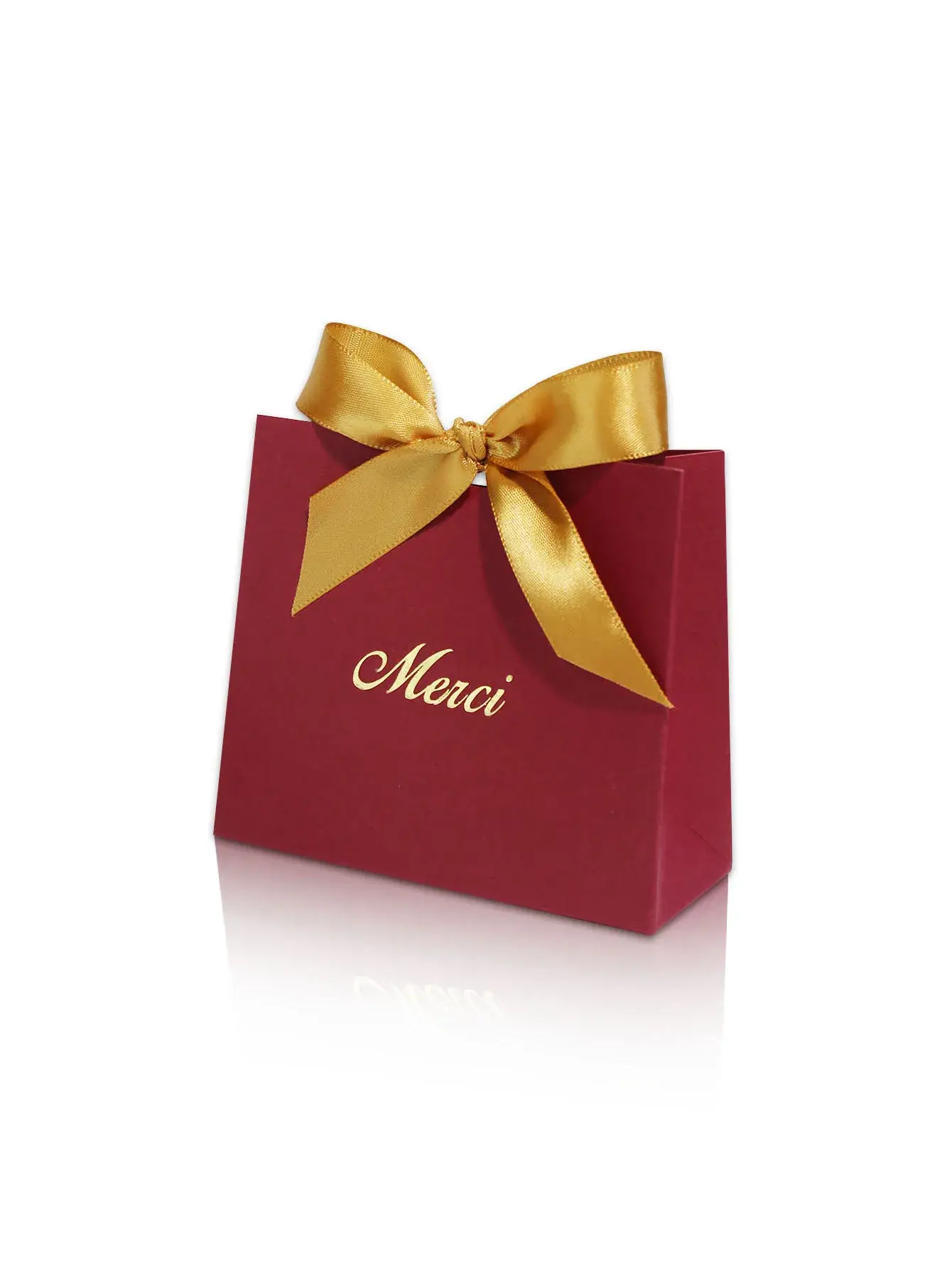 Redbox-GoldRibbon, 11.5x4.5x10cm, 20pcs