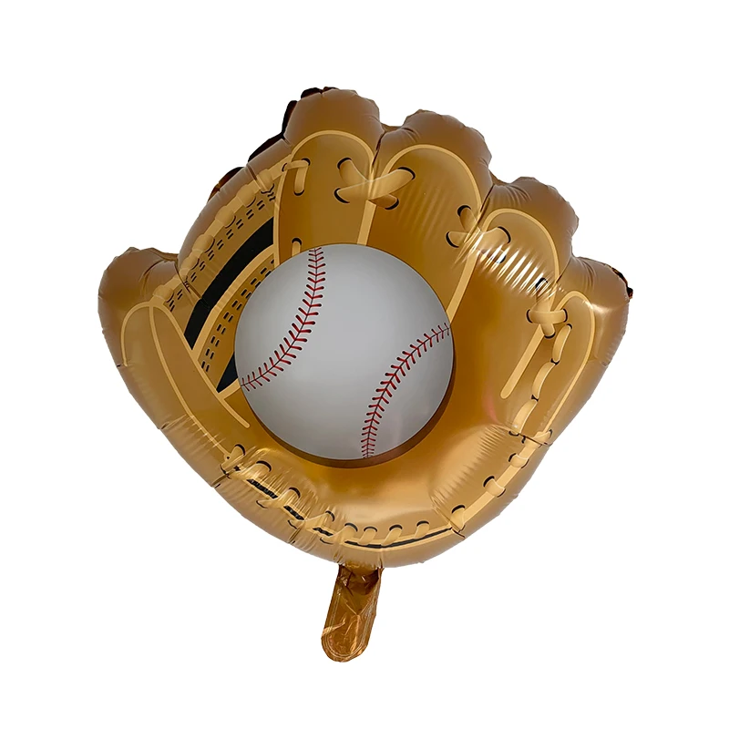 4pcs/set baseball Balloons for Happy Birthday Part