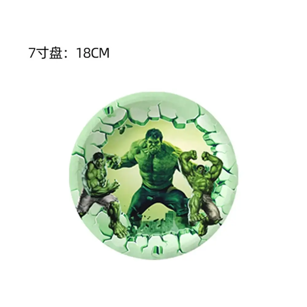 10pcs 7inch plate