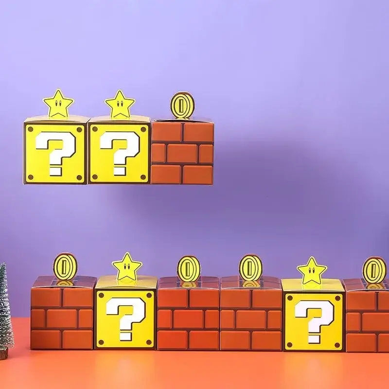 1-40PCS Game Themed Candy Boxes Birthday Party Gif