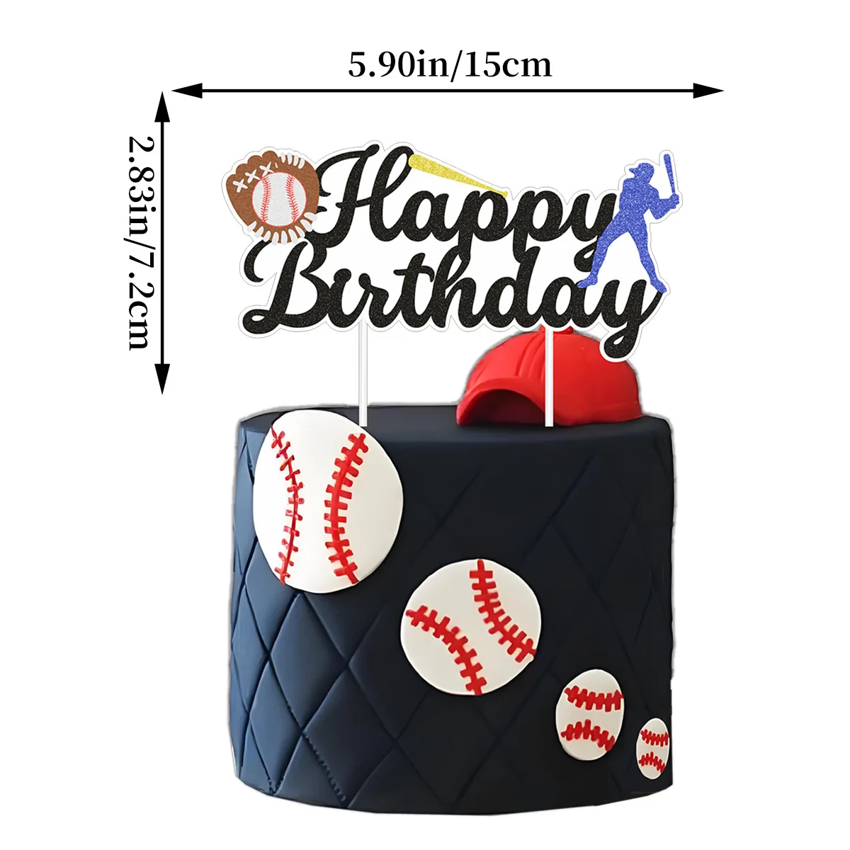 Baseball Themed Birthday Party Decorations Set Let
