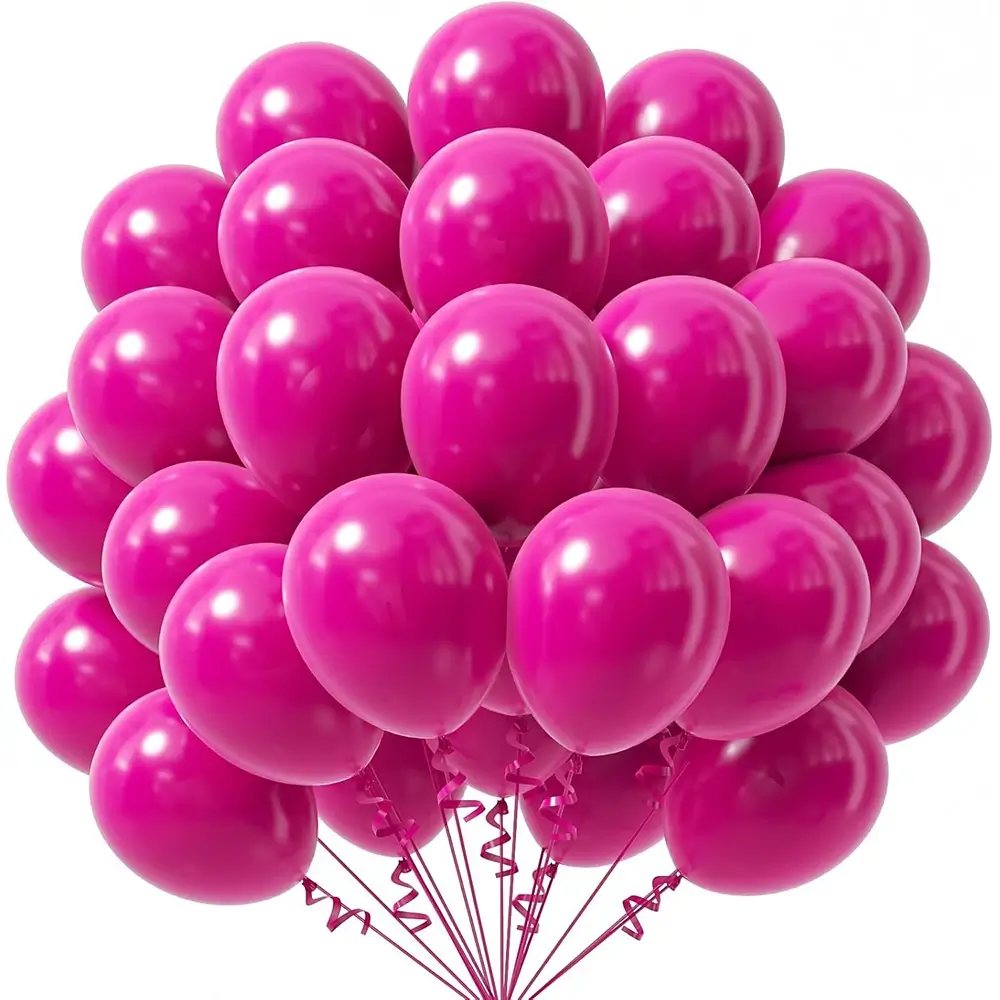 Hot Pink, 12inch, 30Pcs