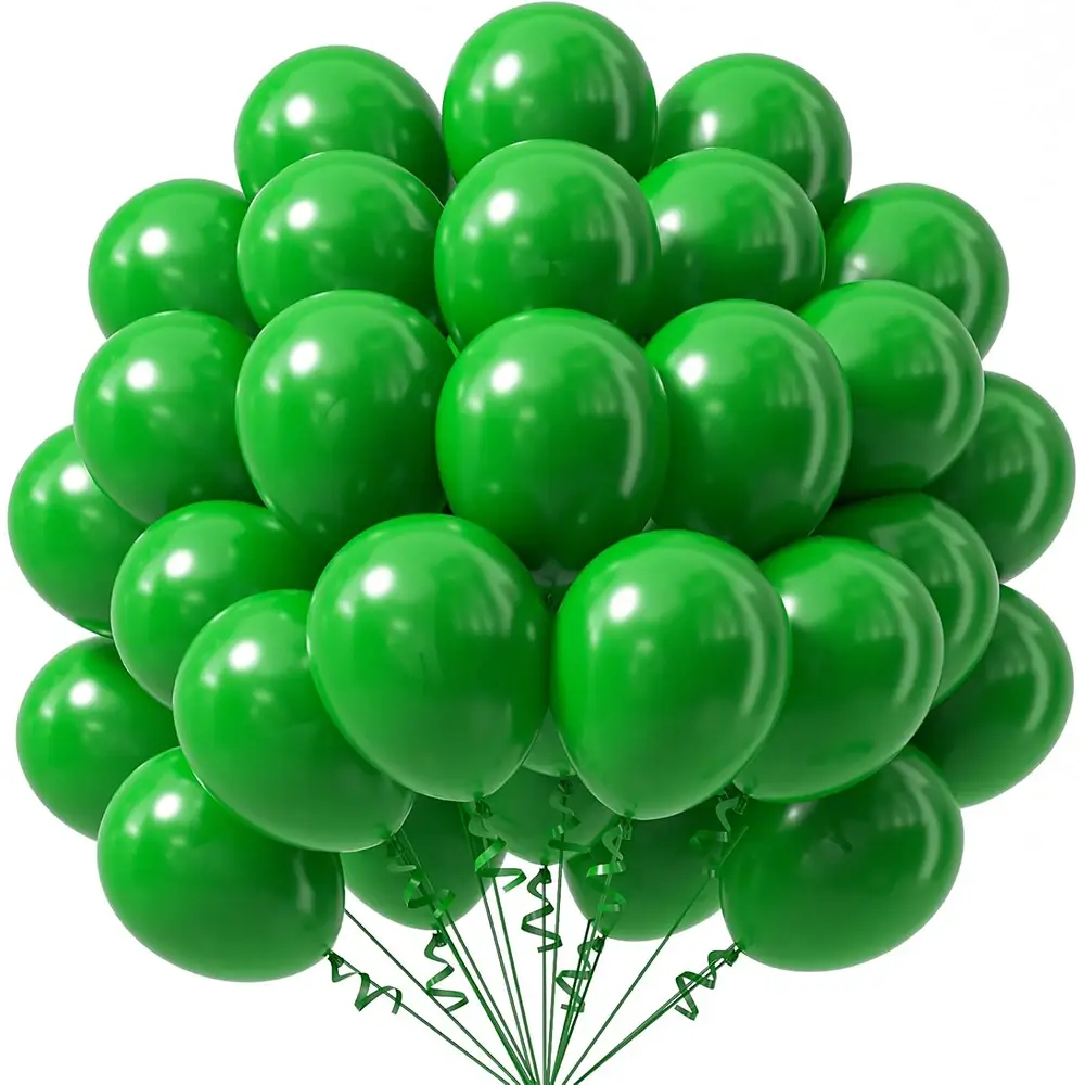 Green, 12inch, 10Pcs