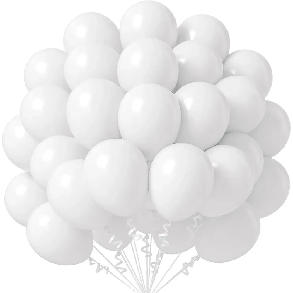 White, 12inch, 20Pcs