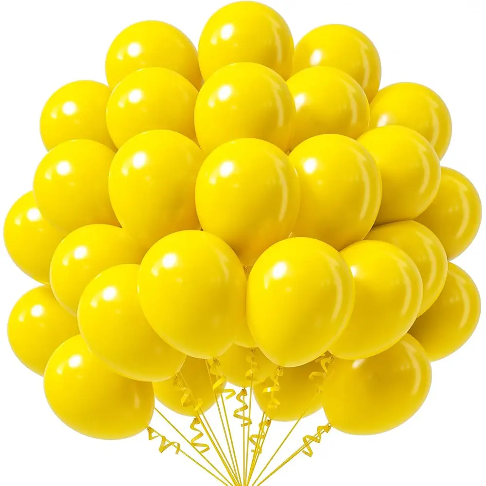 Yellow, 10inch, 30Pcs
