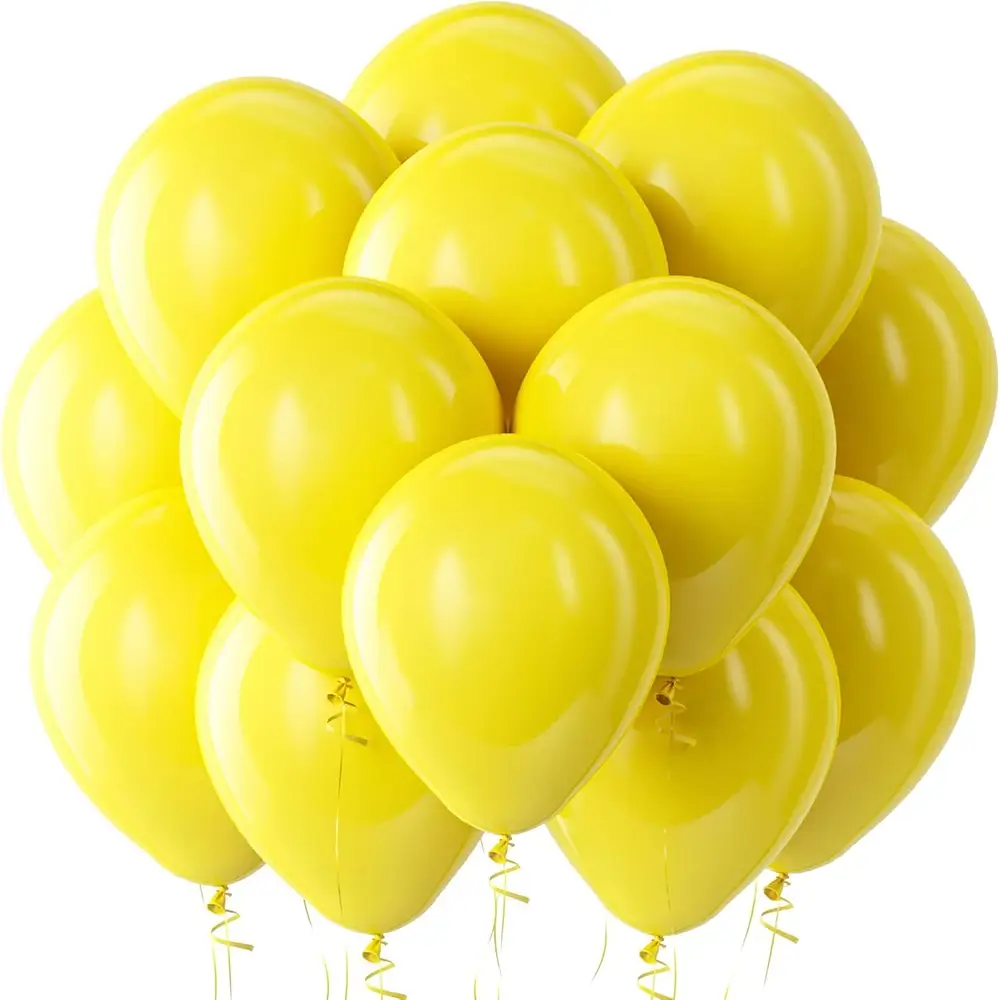 Yellow, 5inch 20pcs