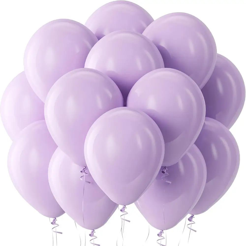 Light Purple, 10inch 20pcs