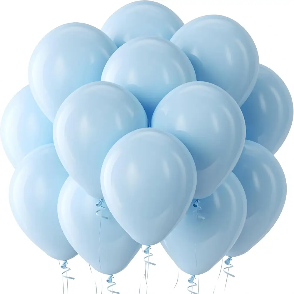 Pastel Blue, 5inch 20pcs