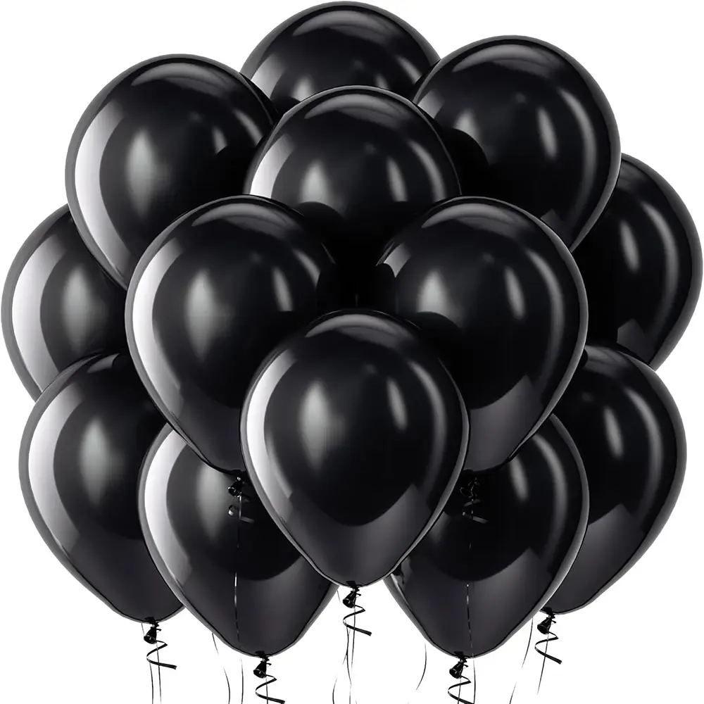 Black, 5inch 20pcs