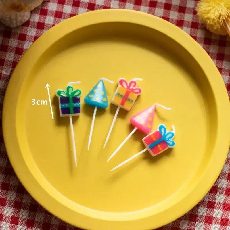 Cat Birthday Candles Pet Birthday Cake Decoration 