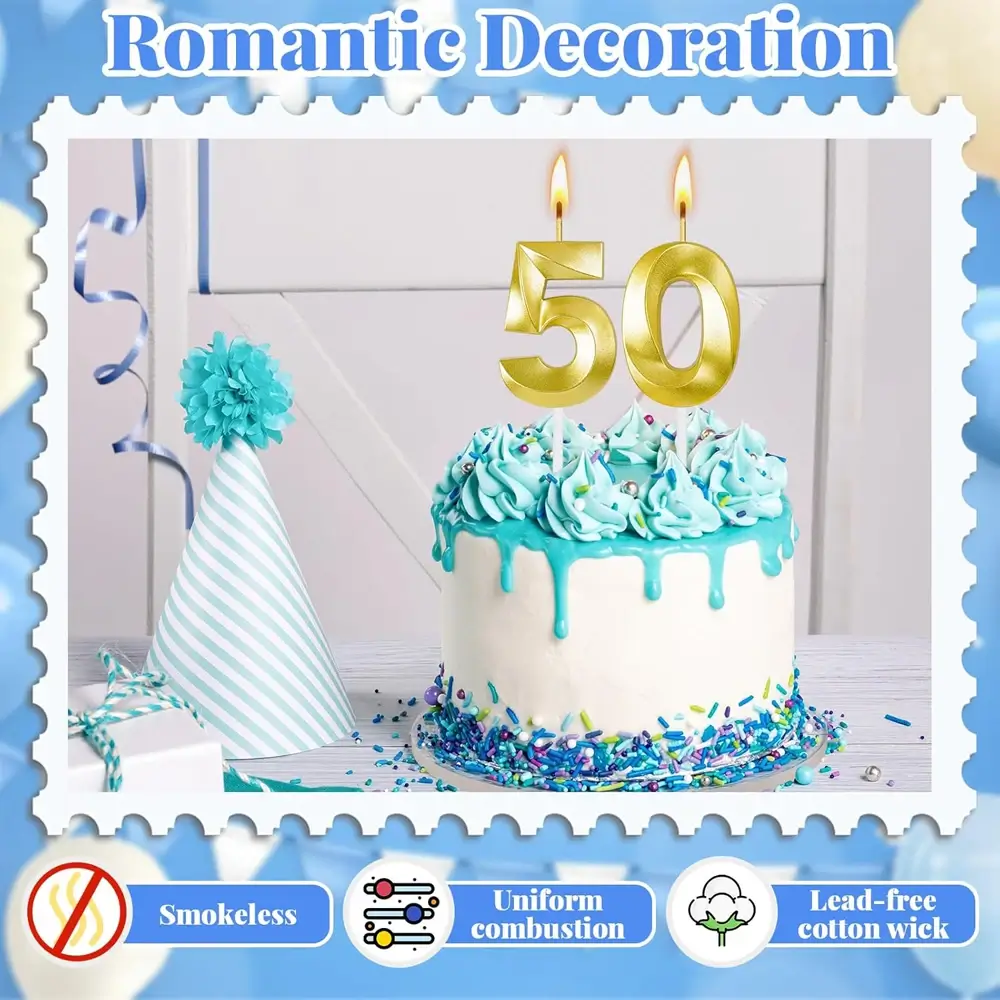 New Birthday Candles for Cake,Birthday Decorations
