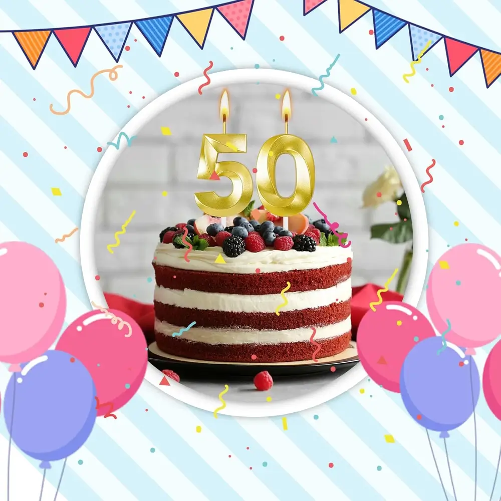 New Birthday Candles for Cake,Birthday Decorations