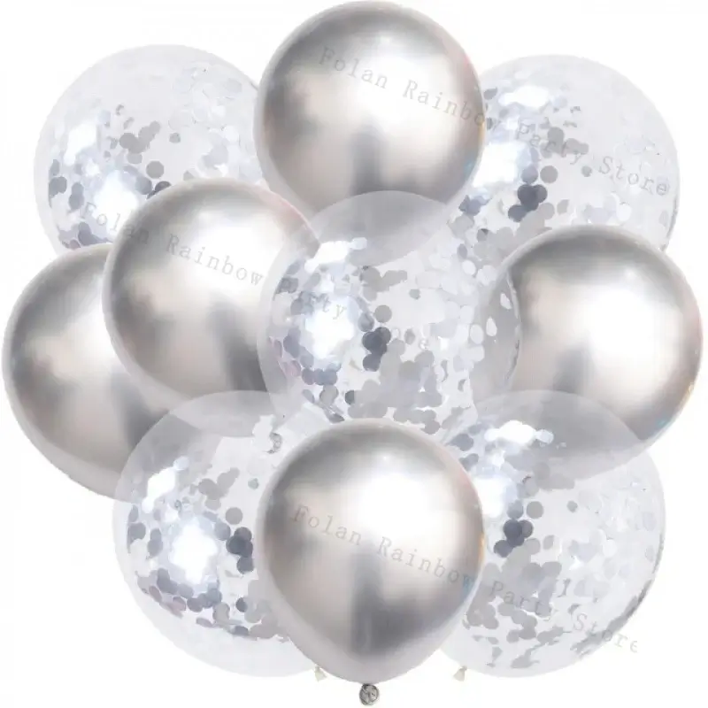 Silver, 100pcs, 12inch