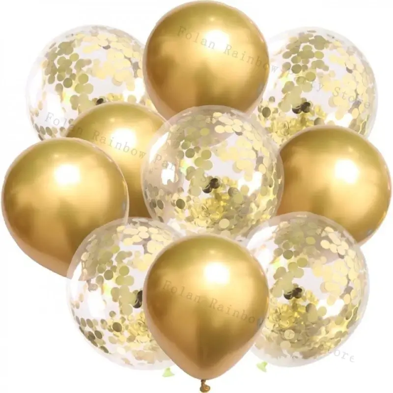 Gold, 50pcs, 12inch