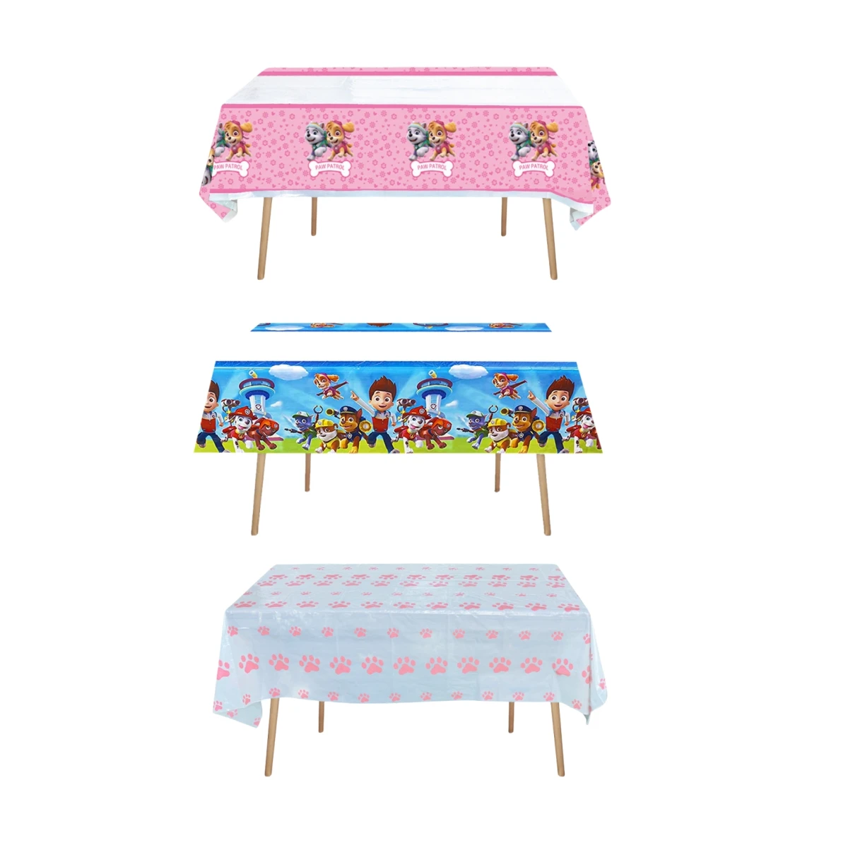 Rescue Pups Tablecloth Birthday Party Decorations 
