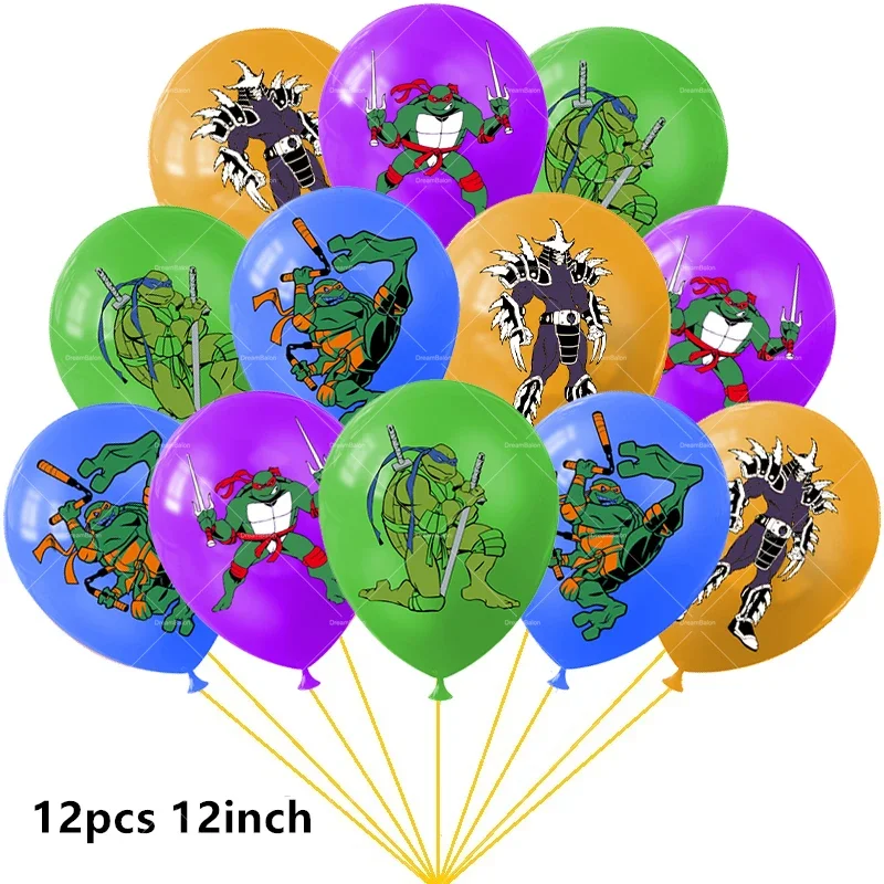 Turtle Heroes Cartoon Tortoise Hero Turtle Balloon