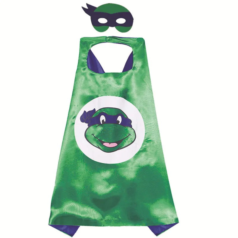 Cartoon Ninja Turtle Mask Cloak Party Decoration S