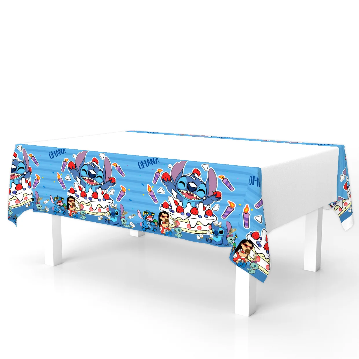 Lilo&Stitch Birthday Party Disposable Tablecloth f