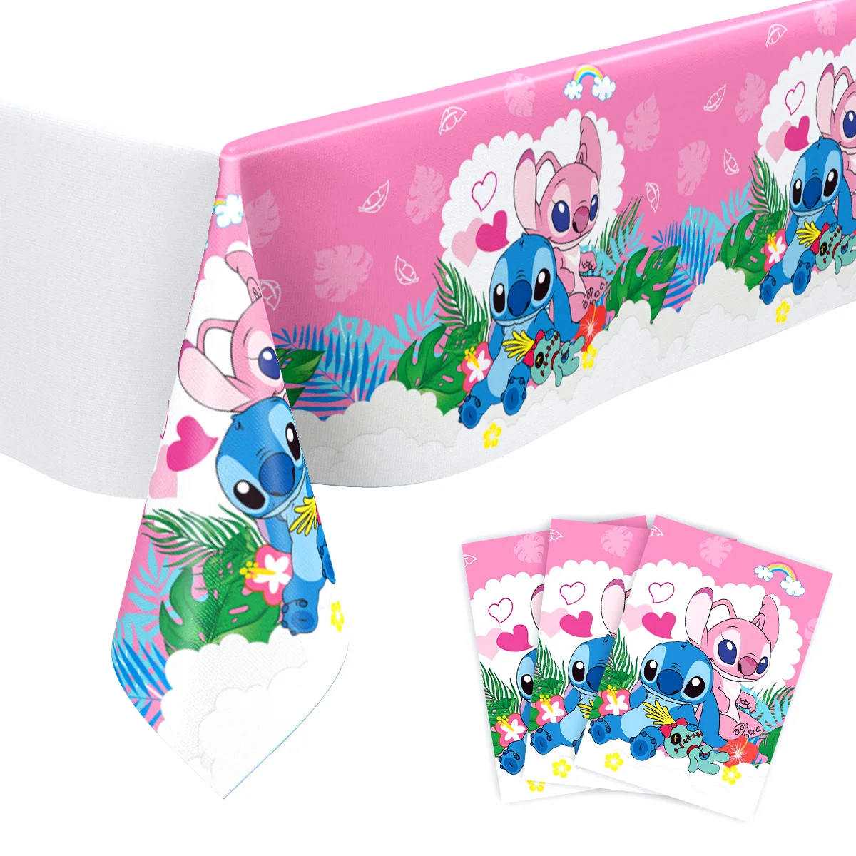 Lilo&Stitch Birthday Party Disposable Tablecloth f