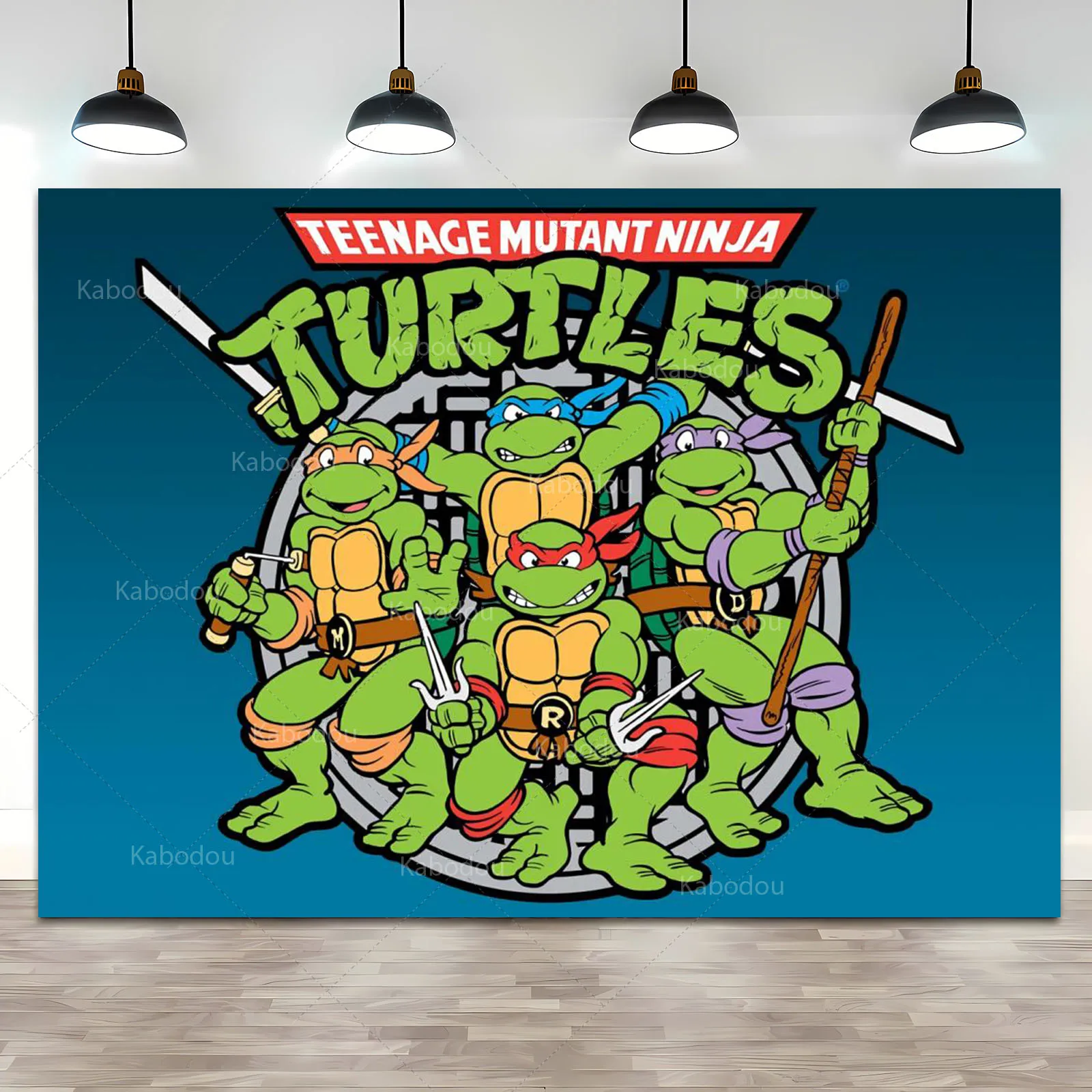 Ninja Turtles, Vinyl 250x200cm